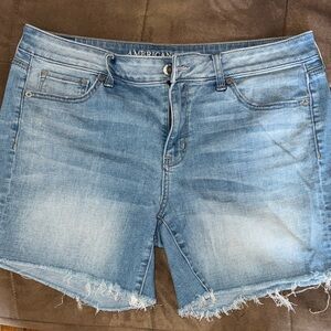 American Eagle Outfitters Light Blue Denim Shorts